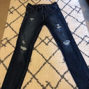 American Eagle dark wash jegging size 6